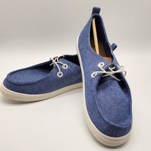SO Women's Edenn Moc Toe Slip-On Casual Sneakers CHAMBRAY Size:8.5